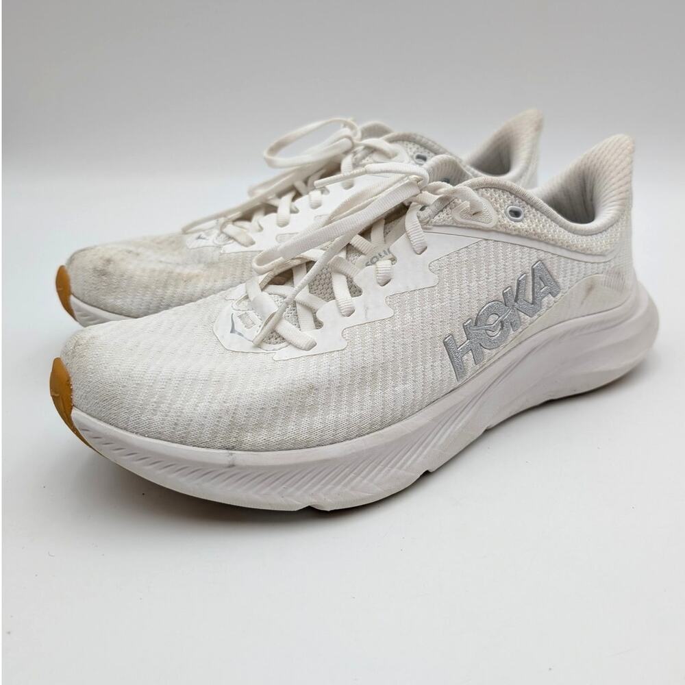 Hoka One One Solimar Running Sneaker Shoes Women's White Size US9B EU41 1/3